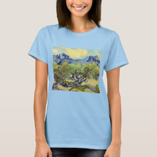 Olijfbomen met Alpilles door Vincent van Gogh T-shirt