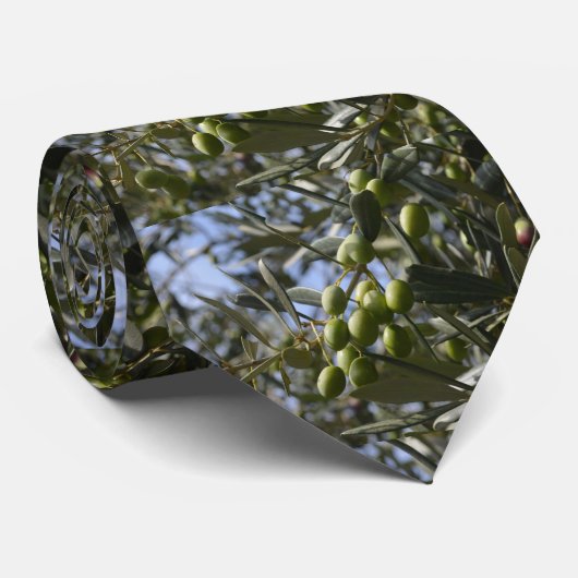 Olijfbomen Stropdas (Opgerold)