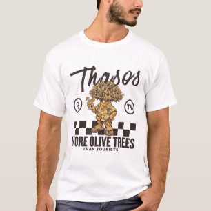 Olijfbomen van Thasos (Griekenland) T-shirt