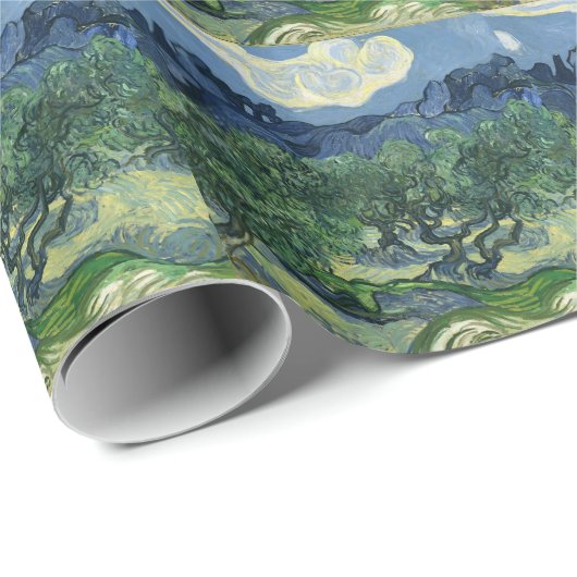 Olijfbomen van Van Gogh Cadeaupapier (Rol Hoek)