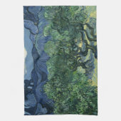 Olijfbomen van Van Gogh Theedoek (Verticaal)