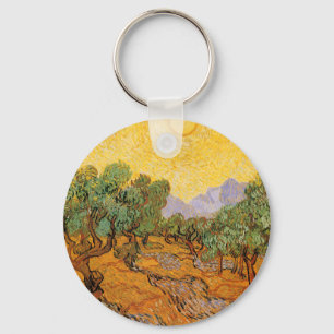 Olijfbomen, Vincent Van Gogh Sleutelhanger