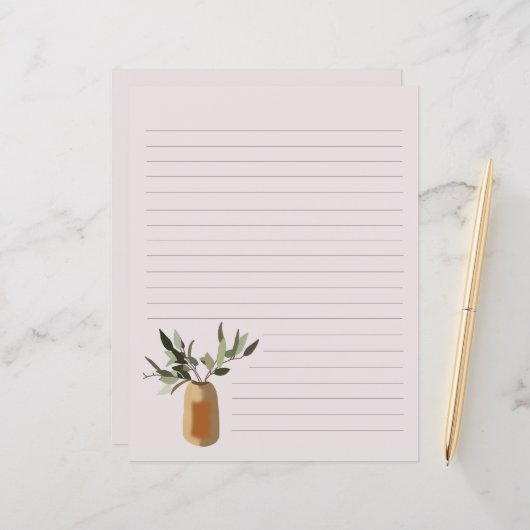 Olijfboom in met damesbekleding bekleed papier voo (Voorkant / Achterkant in situ)