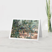 Olijfboom Portret Kaart (Voorkant)