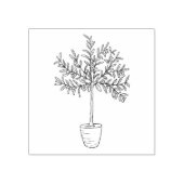 Olijfboom stempel (Afrduk)
