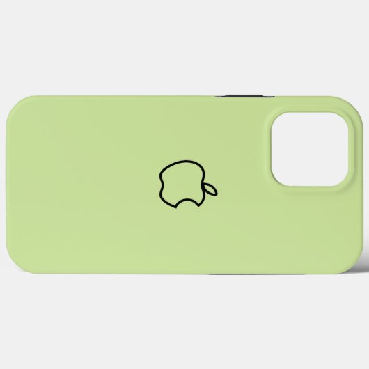 Olijfgroen Aangepaste Fancy Logo Case-Mate iPhone Case (Achterkant (horizontaal))