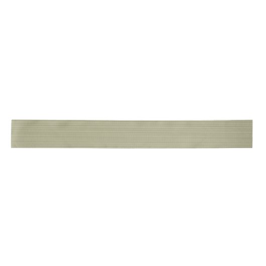 Olijfgroen en Tan Thin Stripes Lint (Voorkant)