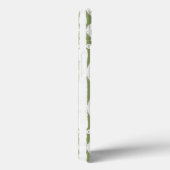 Olijfgroen scrollwork patroon Hoesje-Mate iPhone c Case-Mate iPhone Case (Achterkant / Rechts)