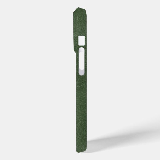 Olijfgroen zwart wit goud monogram Case-Mate iPhone case (Achterkant / Links)