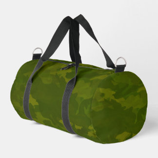 Olijfgroene camouflagepatroon plunjezak