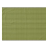 Olijfgroene Gingham-52x70 KATOENTABLETTE Tafelkleed (Voorkant (Horizontaal))