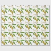 Olijfolie Cadeaupapier (Vlak)