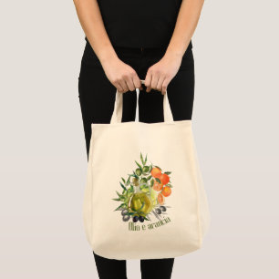 Olijfolie en Sinaasappel: Tote Bag