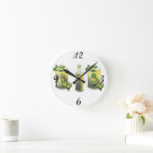 Olijfolie Kitchen Wall klok (Huis)