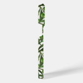 Olijfolie op witte basis iPhone hoesje (Rechterkant)