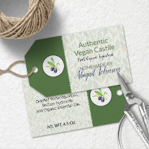 Olijfolie Thuisgemaakte bad- en lichaamslabel | La