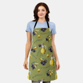 Olijfolie van Natasha Us Schort (Gedragen)