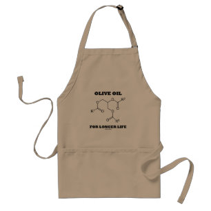 Olijfolie voor langere levensduur (molecule) standaard schort