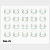 Olijftak Boho Garden Monogram Stickers (Vel)