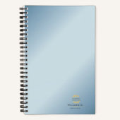 Olijftak krans Professioneel Modern Minimalist Notitieboek (Voorkant)