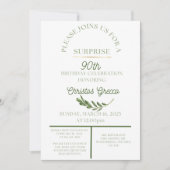 Olijftak - Uitnodiging  (Voorkant)