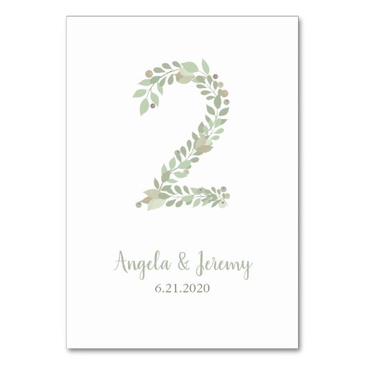 Olijftakken nummer 2 kaart (Voorkant)