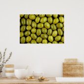 Olijftextuur Poster (Keuken)