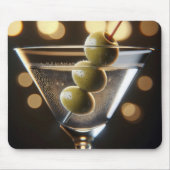 Olijven in een Martini Muismat (Voorkant)