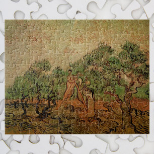 Olijven plukken door Vincent van Gogh Legpuzzel