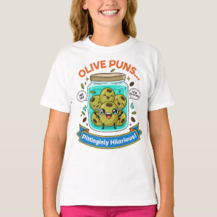Olijven Puns – Spottend Grappige Pot met Lachsalvo T-shirt