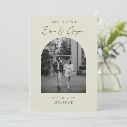 Olijven Save The Date (Staand voorkant)