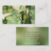 Olijven Visitekaartje (Voorkant / Achterkant)