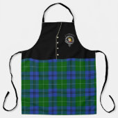 Oliphant Clan Badge & Tartan Kilt Schort (Voorkant)