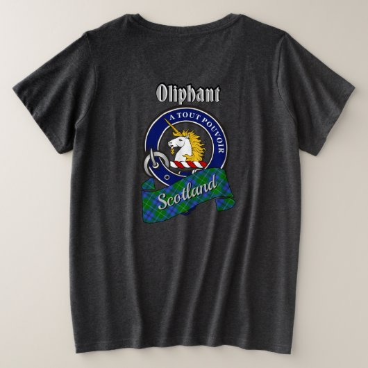 Oliphant Clan Badge Women's Back (Design dos)