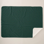 Oliphant tartan bleu vert plaid (Devant (Horizontal))