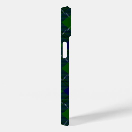 Oliphant tartan blue green plaid Case-Mate iPhone case (Achterkant / Rechts)