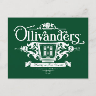 OLIVANDERS™ Makers van fijne toverstokken Briefkaart