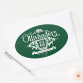 OLIVANDERS™ Makers van fijne toverstokken Ovale Sticker (Envelop)