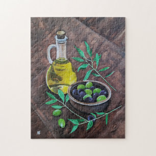 Olivas de Andalucía Schilderij van Alfred Fox Legpuzzel