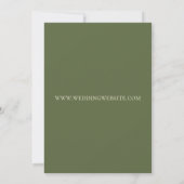 Olive & Beige Save the Date (Dos)