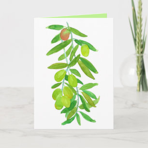 Olive Branch Botanical Peace Green Kaart