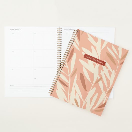 Olive Branch Botanical Roze Boho planner (Display)
