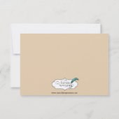 Olive Branch : Carte de réception tactile toscane (Dos)