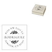 Olive Branch Circle Adres Stempel (Gestempeld)