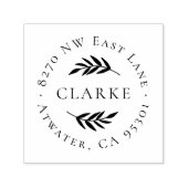 Olive Branch Circle Adres Stempel (Design)