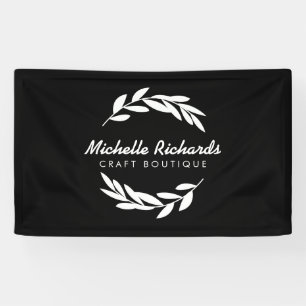 Olive Branch krans Logo Spandoek