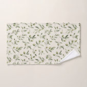 Olive Branch Mediterranean Pattern  Bad Handdoek (Handdoek)