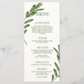 Olive Branch Menu (Voorkant)
