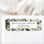 Olive Branch Return-adres Etiket (Insitu)