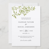 Olive Branch Save the Date kaartje (Voorkant)